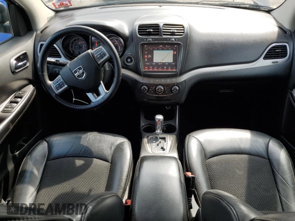 2015 Dodge Journey Crossroad with VIN 3C4PDDGG7FT676017, listed as a Copart auction lot 61740615 with 111,267 mi miles and Salvage title. Bid and sale history available at DreamBid. Image 8.