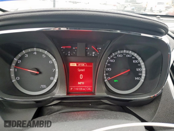 2016 GMC Terrain SLE with VIN 2GKALNEKXG6196277, listed as a Copart auction lot 45814505 with 116,126 mi miles and Salvage Title. Bid and sale history available at carsss.com. Image 9.