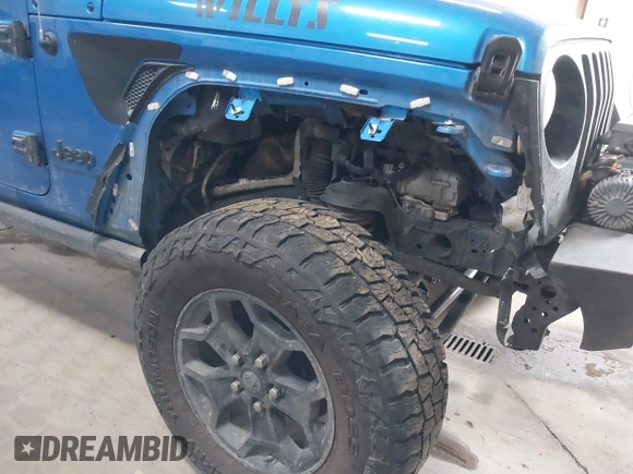 2021 Jeep Gladiator Willys with VIN 1C6HJTAG9ML535479, listed as a IAAI auction lot 41212241 with 81,044 mi miles and . Bid and sale history available at DreamBid. Image 6.