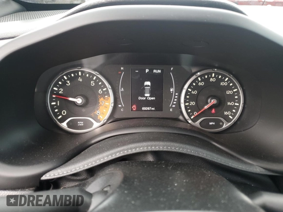 2018 Jeep Renegade Latitude с VIN ZACCJBBB2JPG99048, выставлен на аукционе Copart как лот 65130765 с пробегом 63 267 миль миль и Списание • Salvage title. История ставок и продаж доступна на DreamBid. Изображение 9.