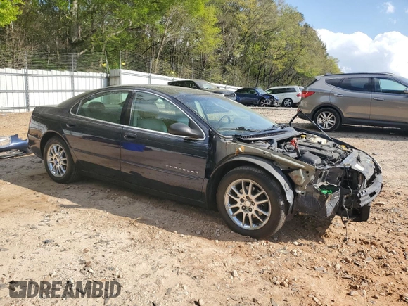 2001 Chrysler 300M M with VIN 2C3HE66G81H710843, listed as a Copart auction lot 51406735 with 155,056 mi miles and Salvage Title. Bid and sale history available at DreamBid. Image 4.