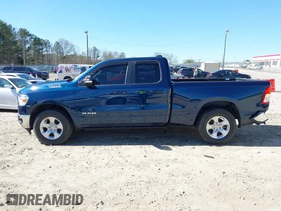 2021 Ram 1500 Big Horn with VIN 1C6RRFBG3MN699537, listed as a IAAI auction lot 41833874 with 45,149 mi miles. Bid and sale history available at carsss.com. Image 14.