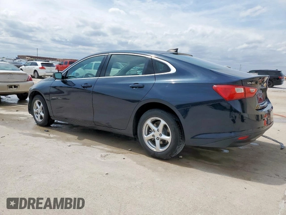 2018 Chevrolet Malibu LS with VIN 1G1ZB5ST9JF107996, listed as a Copart auction lot 50532065 with 123,631 mi miles and Salvage Title. Bid and sale history available at DreamBid. Image 2.