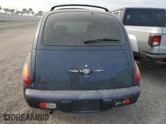 2003 Chrysler PT Cruiser Limited with VIN 3C8FY68B43T525676, listed as a Copart auction lot 76302814 with 0 mi miles and Salvage Title. Bid and sale history available at carsss.com. Image 6.