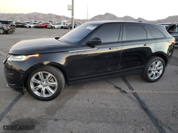 2021 Land Rover Range Rover Velar S with VIN SALYJ2EX0MA319909, listed as a Copart auction lot 77161144 with 51,782 mi miles and Salvage Title. Bid and sale history available at carsss.com. Image 1.