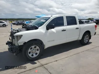 2021 Nissan Titan S z VIN 1N6AA1EE7MN524859, wystawiony jako Copart lot #72814694 z przebiegiem 93 672 mil mil oraz Szkoda całkowita • Salvage title. Historia ofert i sprzedaży dostępna na DreamBid. Obrazek 1.