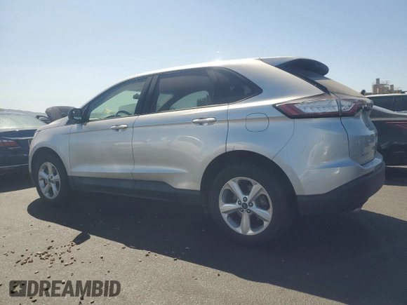 2018 Ford Edge SE with VIN 2FMPK3G97JBB15365, listed as a Copart auction lot 62747655 with 106,214 mi miles and Clean title. Bid and sale history available at DreamBid. Image 2.