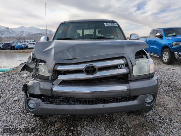 2005 Toyota Tundra SR5 with VIN 5TBBT44105S465448, listed as a Copart auction lot 41834635 with 180,019 mi miles and Salvage Title. Bid and sale history available at carsss.com. Image 5.