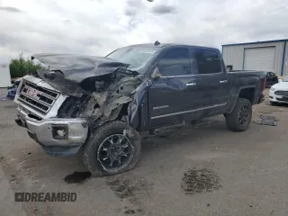 2014 GMC Sierra 1500 SLT with VIN 3GTU2VEC7EG141811, listed as a Copart auction lot 55481675 with 146,770 mi miles and Salvage title. Bid and sale history available at DreamBid. Image 1.