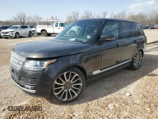 2013 Land Rover Range Rover HSE with VIN SALGS2DF4DA121299, listed as a Copart auction lot 50076535 with 104,531 mi miles and Salvage title. Bid and sale history available at DreamBid. Image 1.