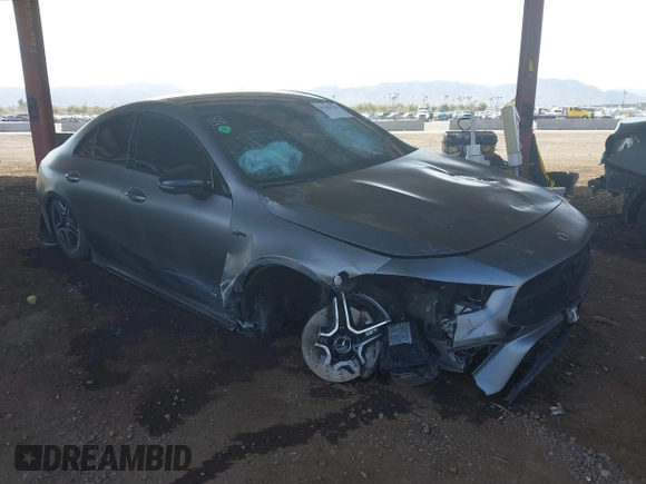 2022 Mercedes-Benz CLA 35 AMG with VIN W1K5J5BB9NN281018, listed as a IAAI auction lot 41562726 with 42,789 mi miles and . Bid and sale history available at DreamBid. Image 1.