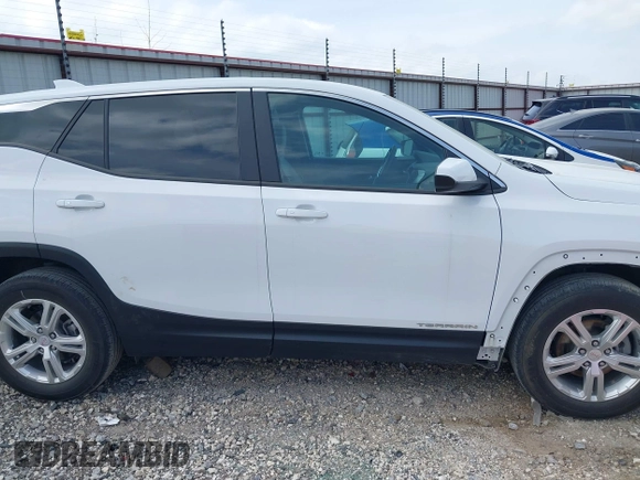 2022 GMC Terrain SLE with VIN 3GKALMEV9NL302604, listed as a IAAI auction lot 41924070 with 48,114 mi miles and . Bid and sale history available at carsss.com. Image 14.