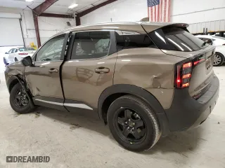 2025 Nissan Kicks SV with VIN 3N8AP6CA0SL326494, listed as a Copart auction lot 41974485 with 1,727 mi miles and Salvage Title. Bid and sale history available at carsss.com. Image 2.