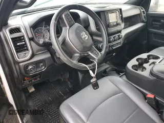 2024 Ram 3500 Tradesman with VIN 3C63R3GJ4RG242518, listed as a Copart auction lot 48264075 with 0 mi miles and Salvage Title. Bid and sale history available at carsss.com. Image 8.