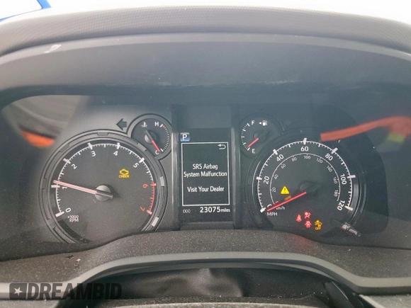 2022 Toyota 4Runner SR5 Premium with VIN JTEFU5JR7N5277145, listed as a Copart auction lot 65280775 with 23,075 mi miles and Salvage title. Bid and sale history available at DreamBid. Image 9.