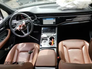 2021 Audi Q7 Premium Plus with VIN WA1LXAF76MD038019, listed as a Copart auction lot 57455365 with 30,848 mi miles and Salvage title. Bid and sale history available at DreamBid. Image 8.