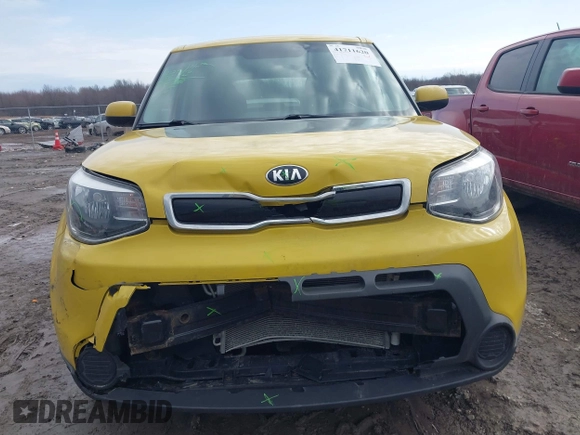 2015 Kia Soul + with VIN KNDJP3A52F7186605, listed as a IAAI auction lot 41711620 with 68,205 mi miles. Bid and sale history available at carsss.com. Image 12.