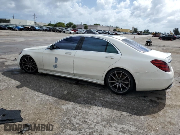 2019 Mercedes-Benz S 560 with VIN WDDUG8GB9KA457525, listed as a Copart auction lot 78275934 with 55,774 mi miles and Salvage Title. Bid and sale history available at DreamBid. Image 2.