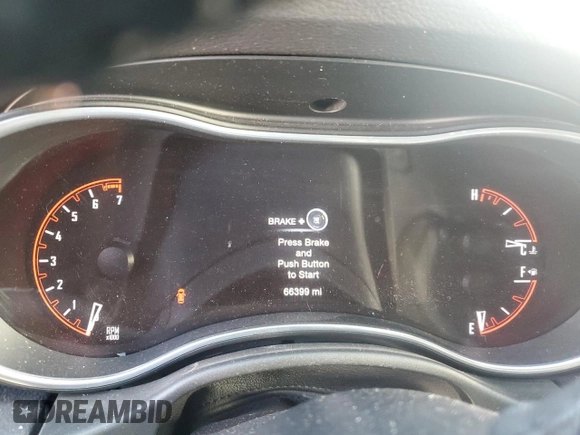 2020 Dodge Durango SXT Plus with VIN 1C4RDJAG2LC186236, listed as a Copart auction lot 83060784 with 66,399 mi miles and Salvage Title. Bid and sale history available at DreamBid. Image 9.