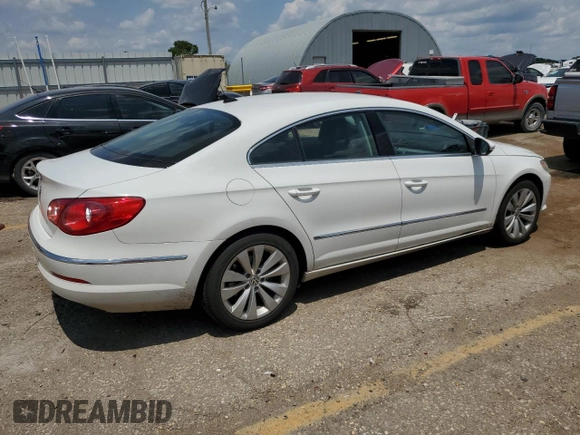 2012 Volkswagen CC Sport with VIN WVWMN7AN4CE550802, listed as a Copart auction lot 64181834 with 167,045 mi miles and Salvage Title. Bid and sale history available at carsss.com. Image 3.