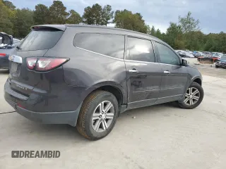 2015 Chevrolet Traverse LT with VIN 1GNKRGKD7FJ132402, listed as a Copart auction lot 79071294 with 120,316 mi miles and Salvage title. Bid and sale history available at DreamBid. Image 3.