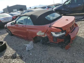 2015 BMW 2 Series 228i xDrive with VIN WBA1K7C50FV235022, listed as a Copart auction lot 70205714 with Not Provided miles and Salvage Title. Bid and sale history available at DreamBid. Image 2.