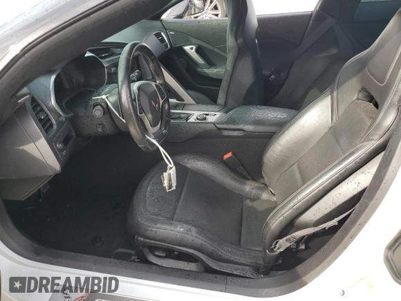 2019 Chevrolet Corvette Grand Sport 1LT with VIN 1G1YW2D72K5124368, listed as a Copart auction lot 77957464 with Not provided miles and Non repairable. Bid and sale history available at DreamBid. Image 7.