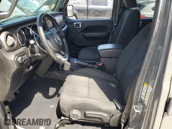 2019 Jeep Wrangler Unlimited Sport Altitude z VIN 1C4HJXDG4KW529970, wystawiony jako Copart lot #55122455 z przebiegiem 78 460 mil mil oraz Szkoda całkowita • Salvage title. Historia ofert i sprzedaży dostępna na DreamBid. Obrazek 7.