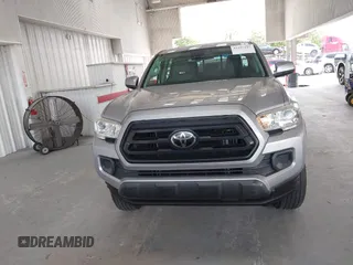 2021 Toyota Tacoma SR with VIN 3TYAX5GN9MT019636, listed as a IAAI auction lot 42497197 with 48,041 mi miles and . Bid and sale history available at DreamBid. Image 12.