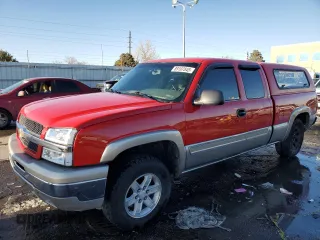 2003 Chevrolet Silverado 1500 LT with VIN 1GCEK19T33Z151854, listed as a Copart auction lot 89107845 with 164,732 mi miles and Salvage Title. Bid and sale history available at carsss.com. Image 1.