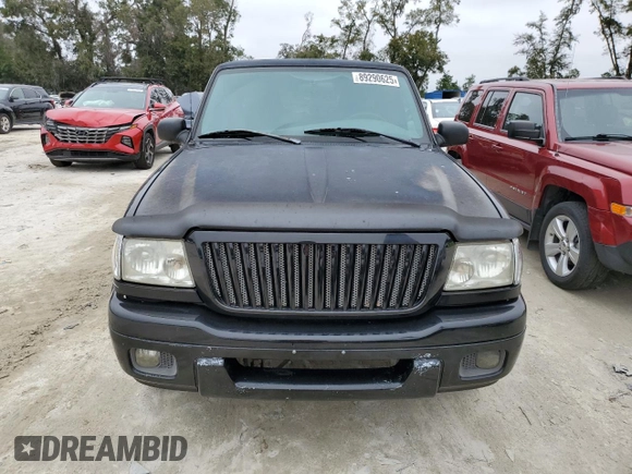 2005 Ford Ranger XLT with VIN 1FTYR44U15PA73910, listed as a Copart auction lot 89290625 with 168,953 mi miles and Salvage Title. Bid and sale history available at DreamBid. Image 5.