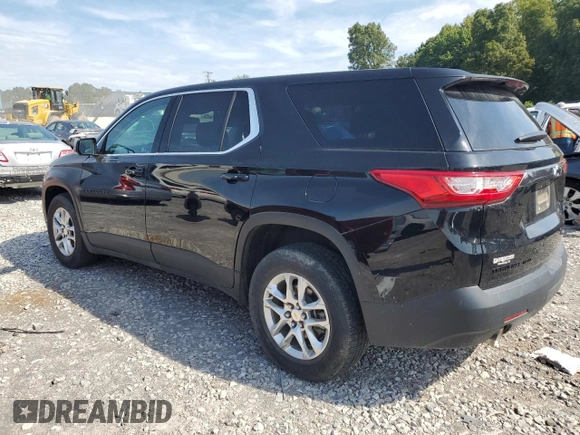 2019 Chevrolet Traverse LS with VIN 1GNEVFKW7KJ286798, listed as a Copart auction lot 69452524 with 51,112 mi miles and Salvage Title. Bid and sale history available at carsss.com. Image 2.