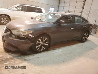 2016 Nissan Maxima SV with VIN 1N4AA6AP0GC430772, listed as a Copart auction lot 42431415 with 91,161 mi miles and Salvage Title. Bid and sale history available at DreamBid. Image 1.
