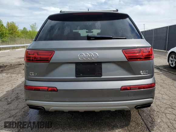2017 Audi Q7 Premium Plus z VIN WA1LAAF74HD030900, wystawiony jako Copart lot #56854695 z przebiegiem 80 502 mil mil oraz Czysty tytuł • Clean title. Historia ofert i sprzedaży dostępna na DreamBid. Obrazek 6.