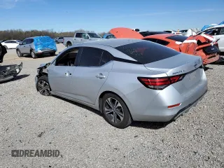 2023 Nissan Sentra SV with VIN 3N1AB8CV8PY245488, listed as a Copart auction lot 50206275 with 47,935 mi miles and Salvage Title. Bid and sale history available at carsss.com. Image 2.