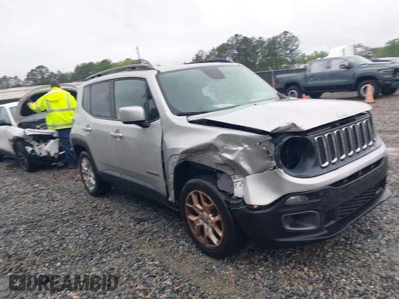 2017 Jeep Renegade Latitude with VIN ZACCJABB1HPF16811, listed as a IAAI auction lot 41961507 with 146,367 mi miles and . Bid and sale history available at DreamBid. Image 1.