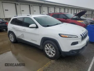 2018 Jeep Cherokee Latitude Plus with VIN 1C4PJMLX6JD500511, listed as a Copart auction lot 51661785 with 108,575 mi miles and Salvage title. Bid and sale history available at DreamBid. Image 4.