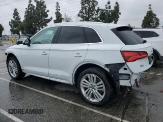 2020 Audi Q5 Premium Plus with VIN WA1BNAFY0L2037761, listed as a Copart auction lot 48557125 with 38,667 mi miles and Salvage Title. Bid and sale history available at carsss.com. Image 2.