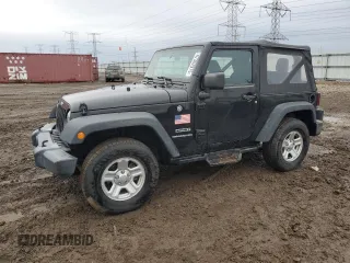 2017 Jeep Wrangler Sport with VIN 1C4AJWAG5HL525999, listed as a Copart auction lot 47362975 with 52,108 mi miles and Salvage Title. Bid and sale history available at DreamBid. Image 1.