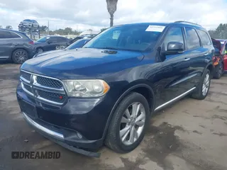 2013 Dodge Durango Crew with VIN 1C4SDJDT6DC674391, listed as a IAAI auction lot 41731991 with 119,235 mi miles. Bid and sale history available at carsss.com. Image 18.