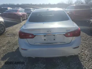 2014 Infiniti Q50 z VIN JN1BV7AP7EM683266, wystawiony jako Copart lot #87167454 z przebiegiem 120 125 mil mil oraz Szkoda całkowita • Salvage title. Historia ofert i sprzedaży dostępna na DreamBid. Obrazek 6.