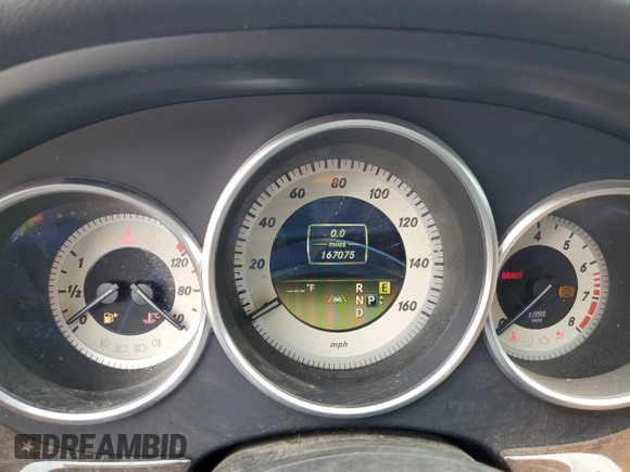 2012 Mercedes-Benz CLS 550 with VIN WDDLJ7DB8CA039888, listed as a Copart auction lot 50652995 with 167,075 mi miles and Salvage title. Bid and sale history available at DreamBid. Image 9.