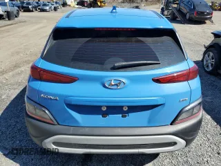 2022 Hyundai Kona SE with VIN KM8K2CAB3NU866257, listed as a Copart auction lot 50492495 with 87,763 mi miles and Salvage Title. Bid and sale history available at DreamBid. Image 6.