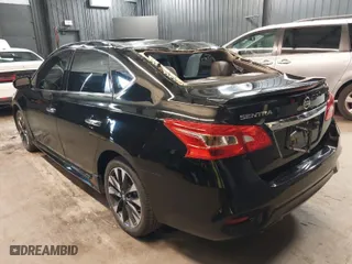 2017 Nissan Sentra SV with VIN 3N1AB7AP9HY283540, listed as a IAAI auction lot 41660902 with 136,852 mi miles. Bid and sale history available at carsss.com. Image 3.