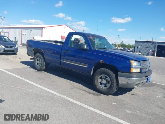 2003 Chevrolet Silverado 1500 LS with VIN 1GCEK14V03Z134521, listed as a IAAI auction lot 40522591 with 219,966 mi miles and . Bid and sale history available at DreamBid. Image 1.