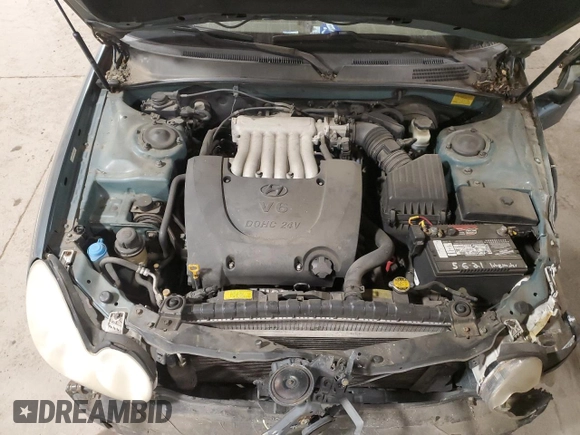 2004 Hyundai Sonata GLS with VIN KMHWF35HX4A062686, listed as a Copart auction lot 74906214 with 0 mi miles and Salvage Title. Bid and sale history available at carsss.com. Image 7.