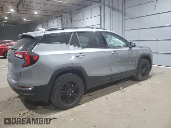 2024 GMC Terrain AT4 with VIN 3GKALYEG9RL267822, listed as a Copart auction lot 87405664 with 5,554 mi miles and Salvage Title. Bid and sale history available at DreamBid. Image 3.