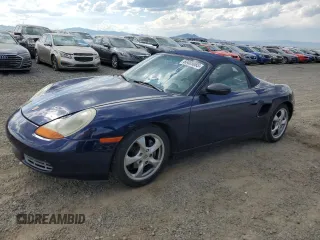 2001 Porsche Boxster z VIN WP0CA29811U621854, wystawiony jako Copart lot #60405085 z przebiegiem 89 842 mil mil oraz Czysty tytuł • Clean title. Historia ofert i sprzedaży dostępna na DreamBid. Obrazek 1.