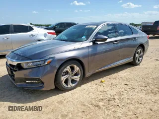 2019 Honda Accord EX-L with VIN 1HGCV1F50KA076890, listed as a Copart auction lot 61381535 with 112,154 mi miles and Salvage title. Bid and sale history available at DreamBid. Image 1.