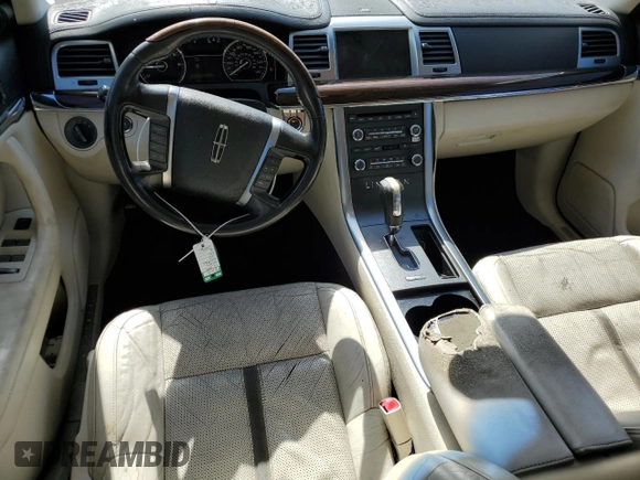 2009 Lincoln MKS with VIN 1LNHM93R29G604655, listed as a Copart auction lot 54019505 with 170,607 mi miles and Salvage Title. Bid and sale history available at DreamBid. Image 8.